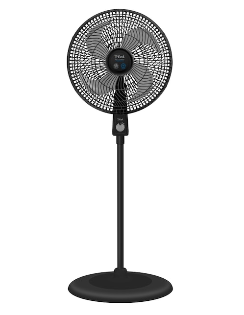 Ventilador de pedestal T-Fal con control remoto 3 velocidades