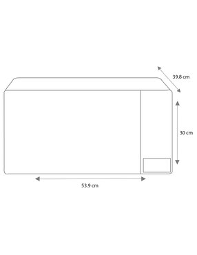 Horno de microondas de convección Mabe modelo HMM111BS