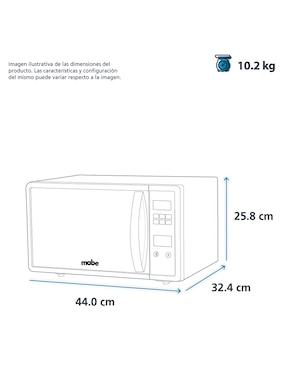Horno de microondas de convección Mabe modelo HMM70SEJ
