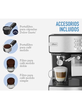 Cafetera espresso Oster
