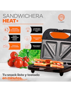 Sandwichera Master Chef MK-SM-2SS