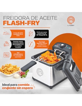 Freidora de aceite Master Chef 1.5 L MK-DF-1SS