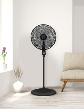 Ventilador de pedestal T-Fal con control remoto 3 velocidades