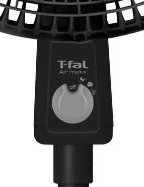 Ventilador de pedestal T-Fal con control remoto 3 velocidades