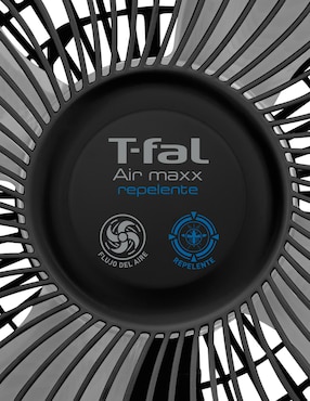 Ventilador de pedestal T-Fal con control remoto 3 velocidades