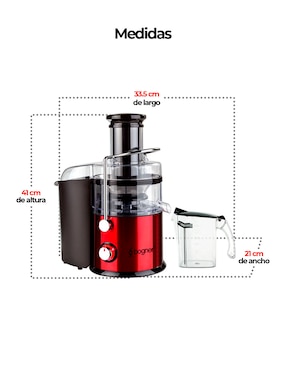 Extractor de jugo Bogner 800 W