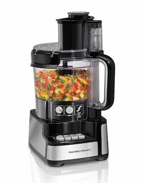 Procesador de alimentos Hamilton Beach cuchillas de acero inoxidable
