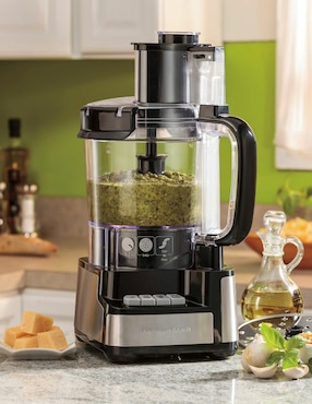 Procesador de alimentos Hamilton Beach cuchillas de acero inoxidable