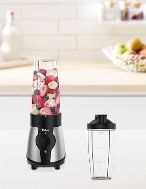 Procesador de alimentos T-Fal Mini Blender cuchillas de acero inoxidable