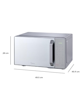 Horno de microondas convencional Midea modelo MMDX11S2MG de 1.1 pies cúbicos