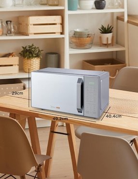 Horno de microondas con grill modelo MMDXG11S2MG de 1.1 pies cúbicos