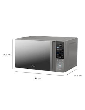 Horno de microondas convencional Midea modelo MMDT07S2MG de 0.7 pies cúbicos