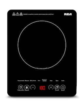 Parrilla eléctrica RCA RC-12A3 de cristal templado