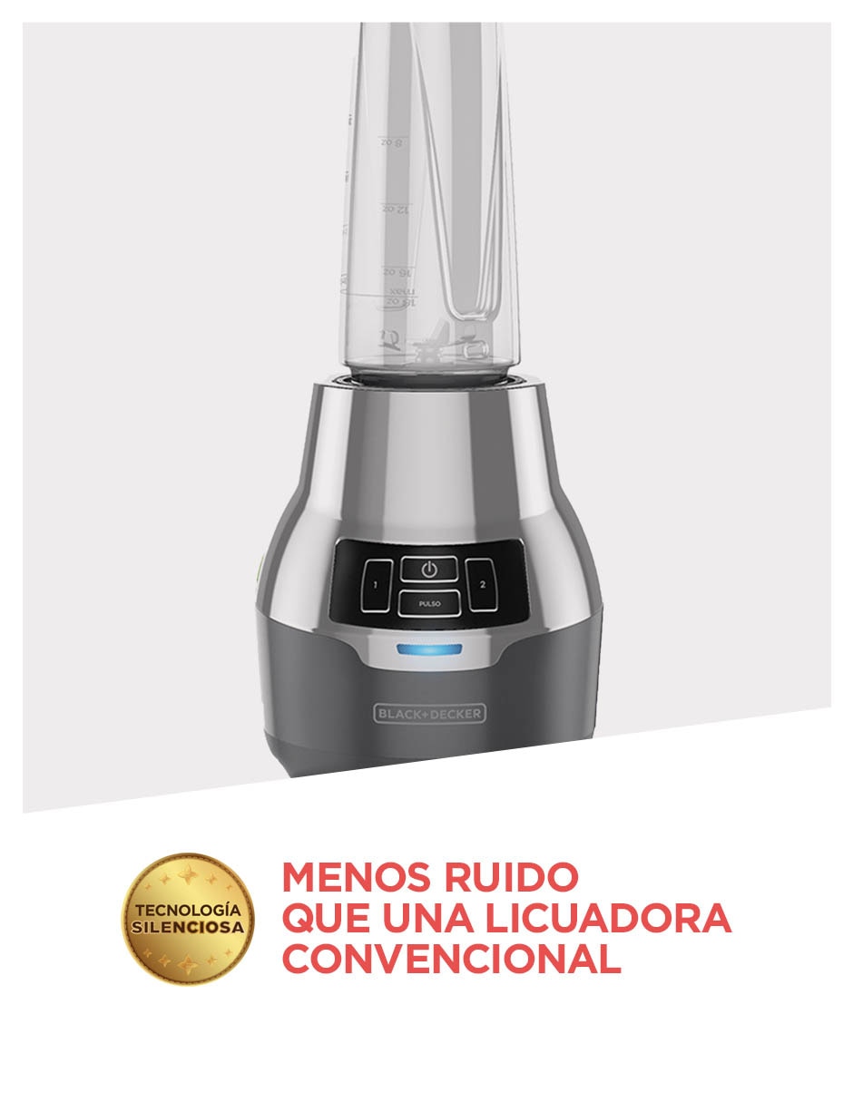 Licuadora Black Decker PB2004G velocidades Suburbia