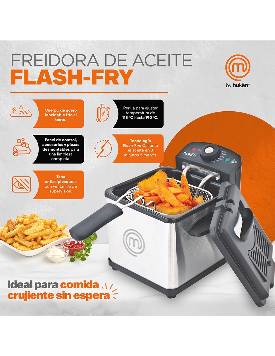 Freidora de aceite 1.5 L MK-DF-1SS 7