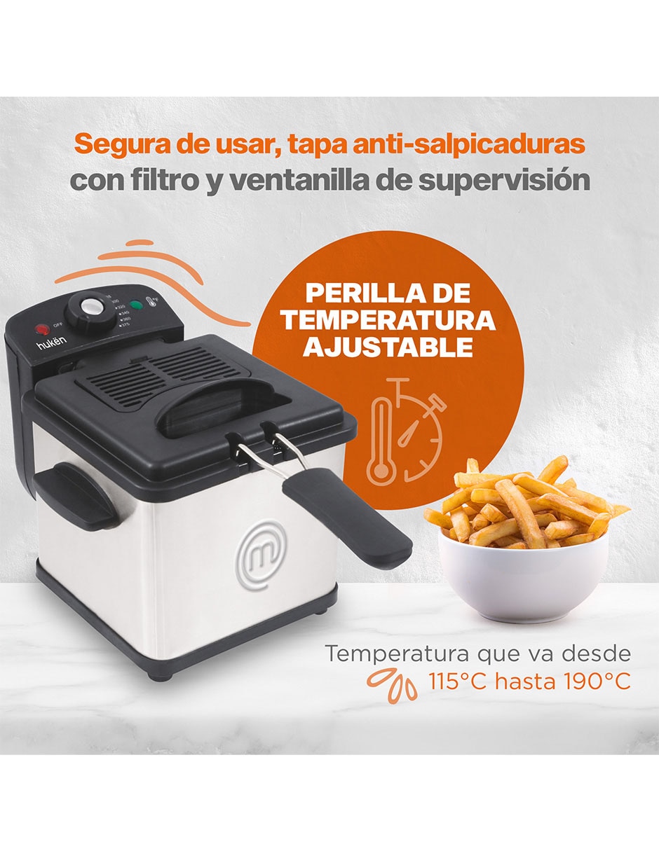 Freidora de aceite 1.5 L MK-DF-1SS 9