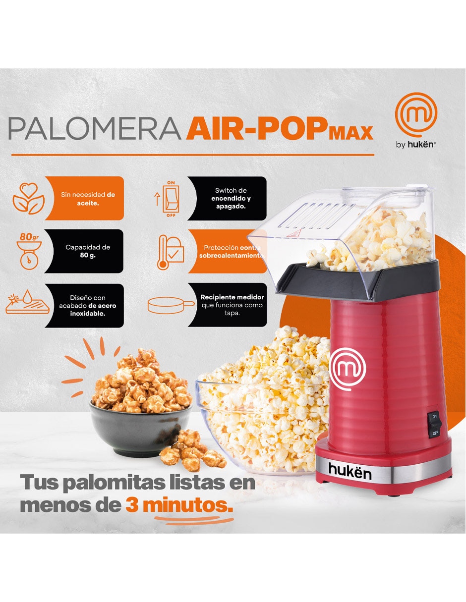 Máquina de palomitas MKPM80REDV2 8
