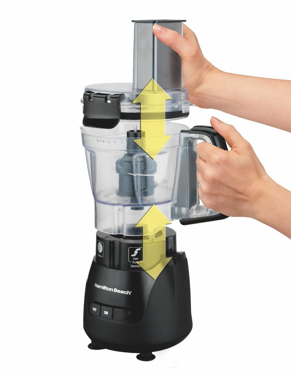 Procesador de alimentos cuchillas de acero inoxidable 4