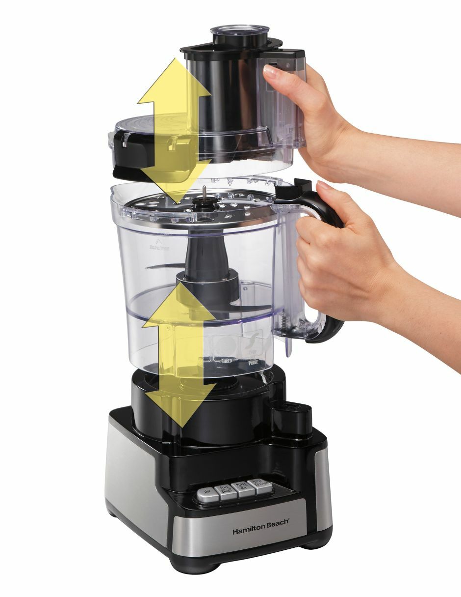 Procesador de alimentos cuchillas de acero inoxidable 3