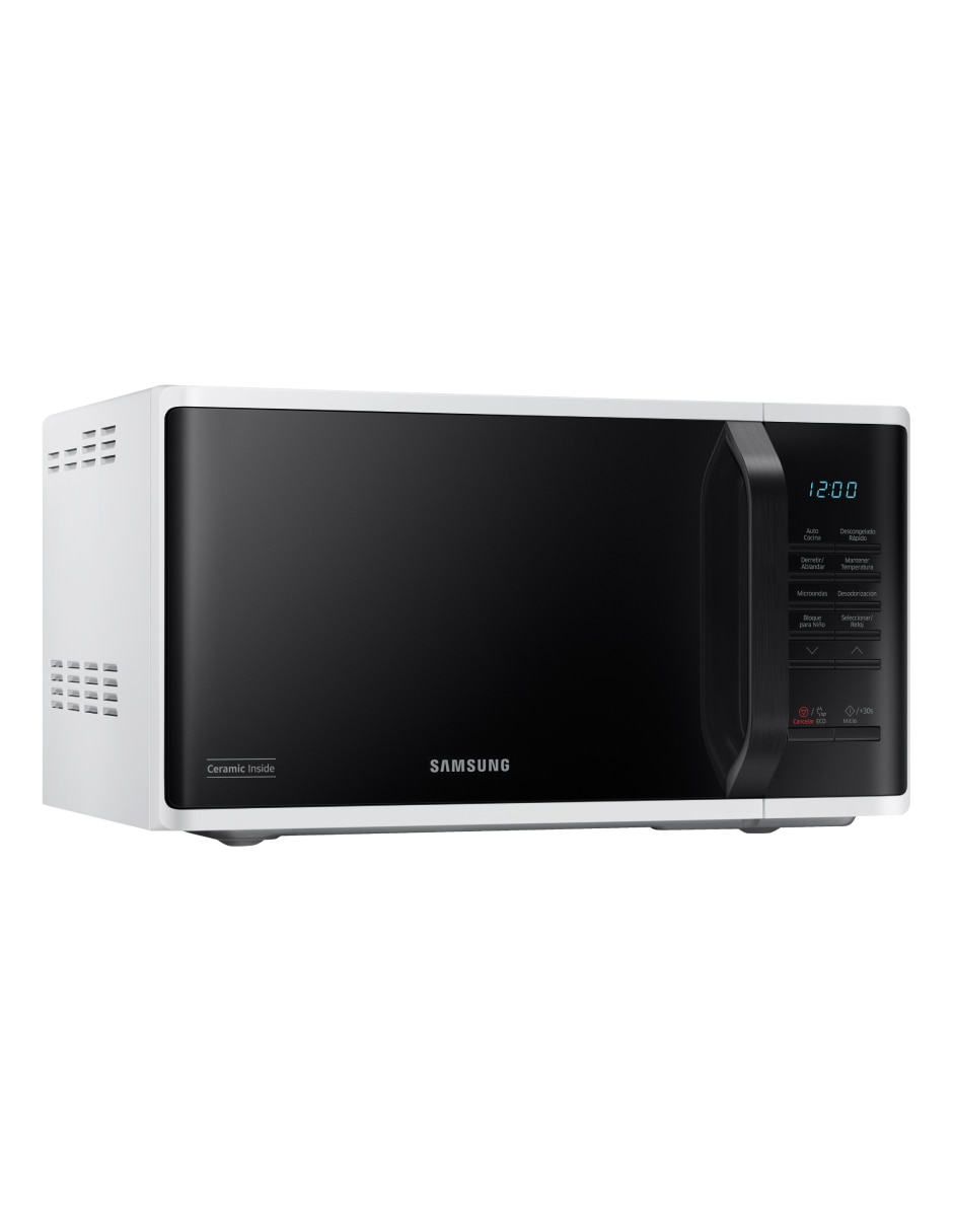 Horno de microondas convencional modelo MS23K3513AW/AX 0.8 pies cúbicos 4