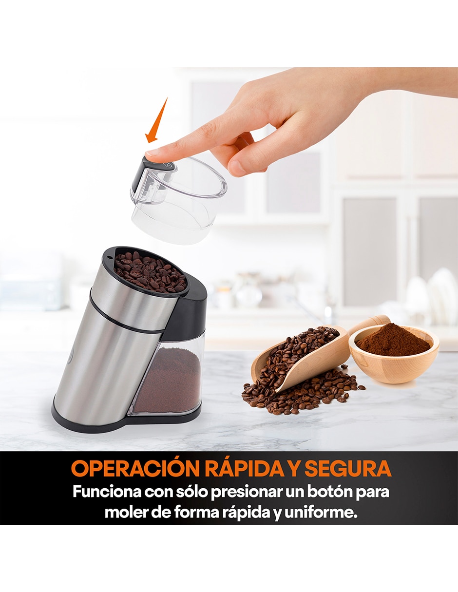 Molino de café MasterChef de acero inoxidable 13