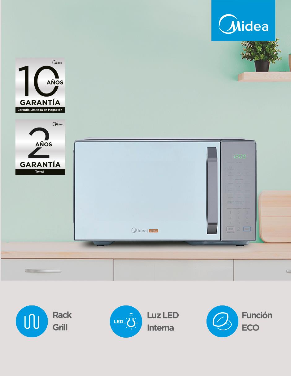Horno de microondas convencional modelo MMDX11S2MG de 1.1 pies cúbicos 3