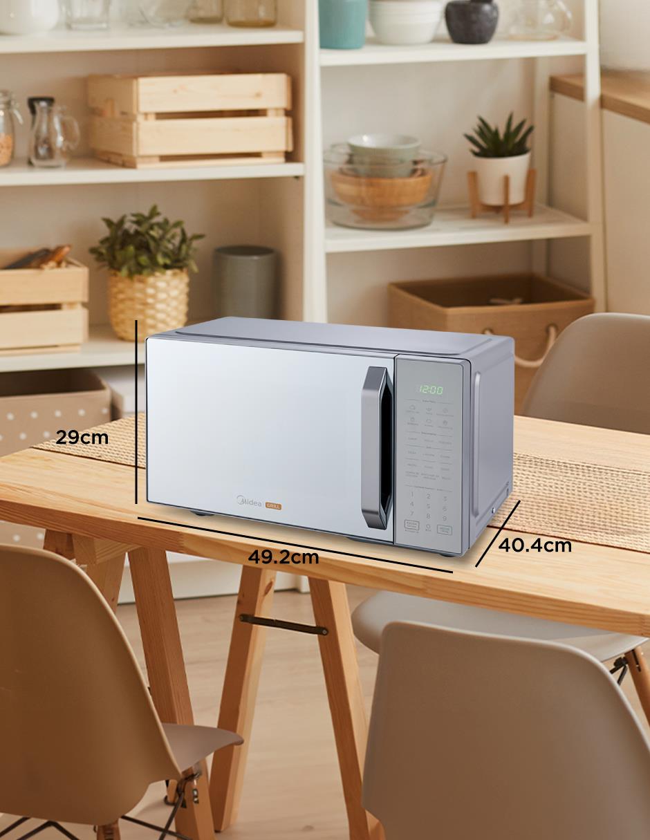 Horno de microondas con grill modelo MMDXG11S2MG de 1.1 pies cúbicos 7
