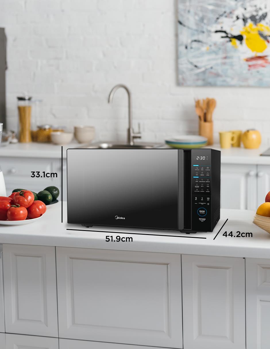 Horno de microondas convencional modelo MMDT14S2MB de 1.4 pies cúbicos 7