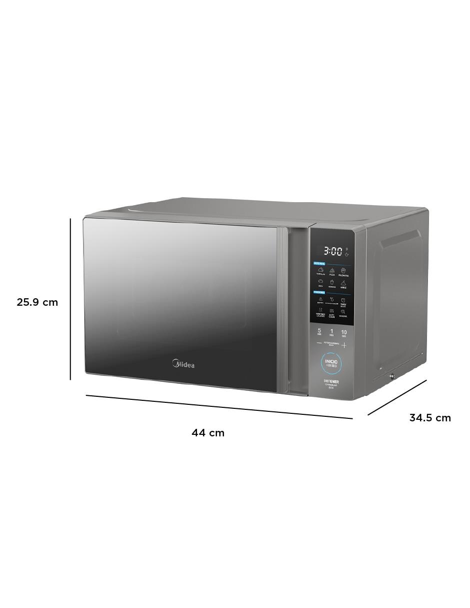 Horno de microondas convencional modelo MMDT07S2MG de 0.7 pies cúbicos 8