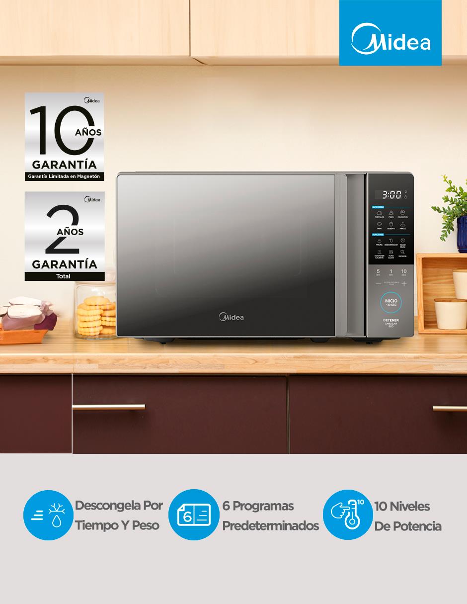 Horno de microondas convencional modelo MMDT07S2MG de 0.7 pies cúbicos 3