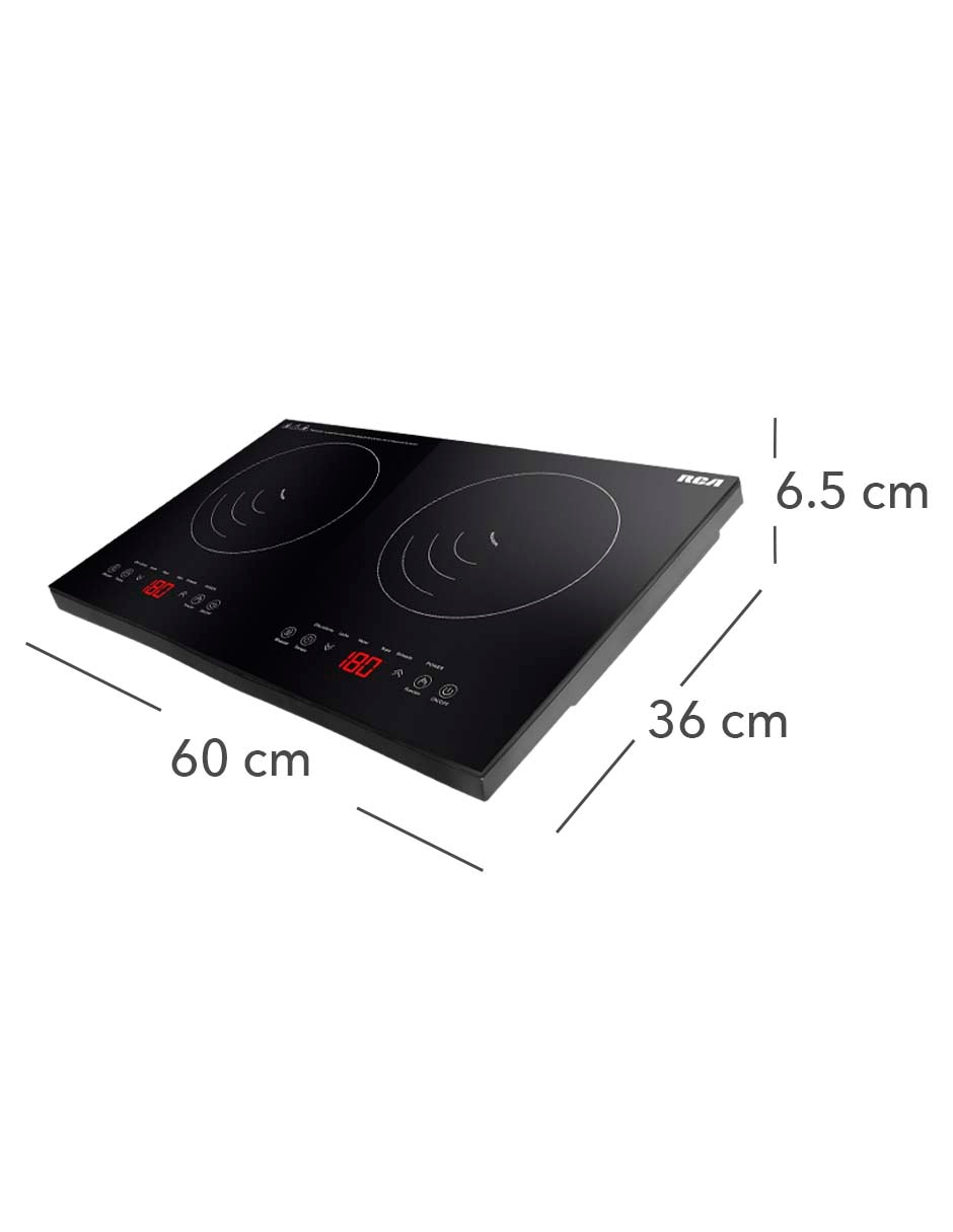 Parilla de inducción modelo RC-12A4 de cristal templado 6