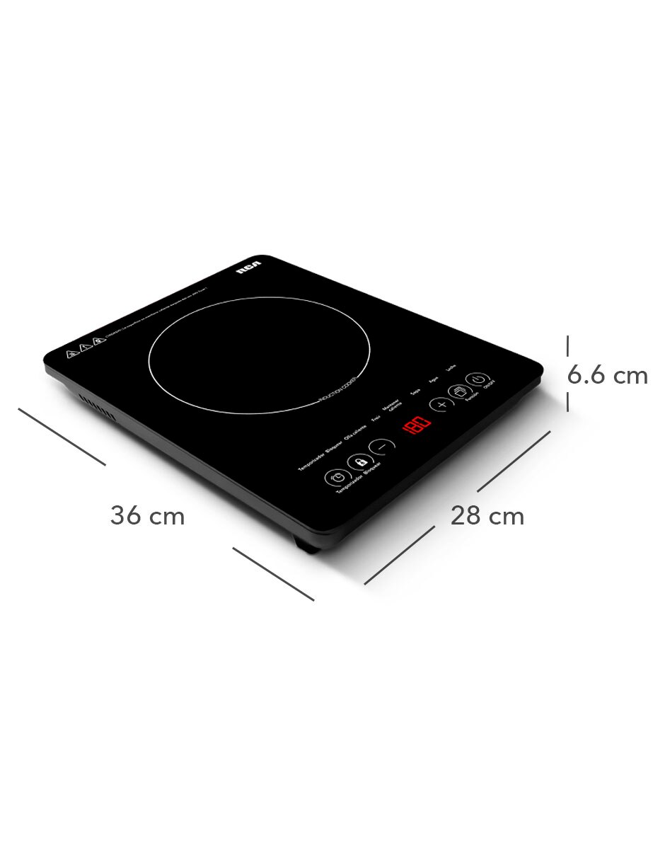 Parrilla eléctrica RC-12A3 de cristal templado 5